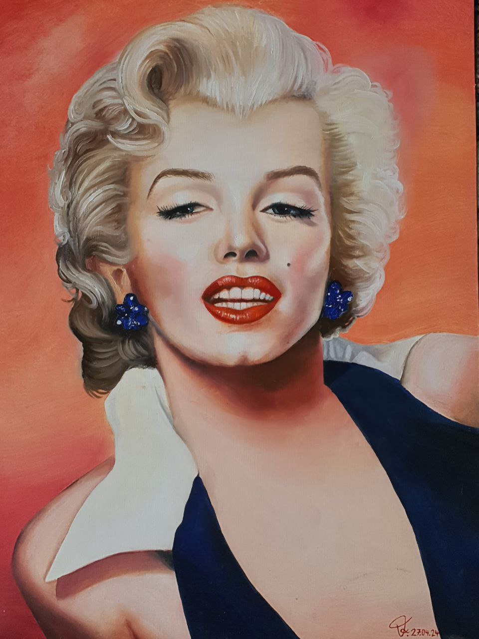 Marilyn-Porträt